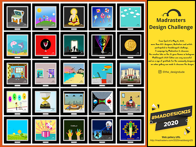 Maddesign25 design gallery design illustration madrasters sketch vector