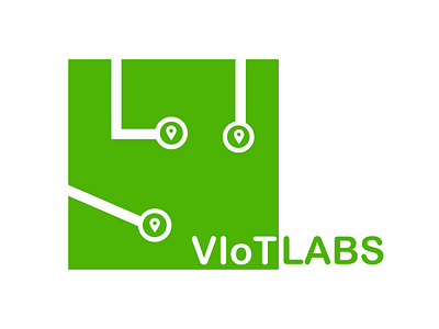 Viot Labs logo design branding creative design icon logo 2d