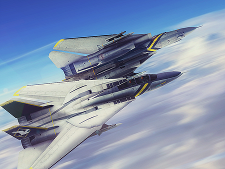 F-14 Tomcat By Andrew On Dribbble