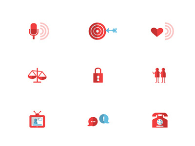 Icons aarp graphic icons illustration infographic media
