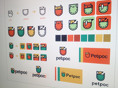 Petpoc Branding Artboard