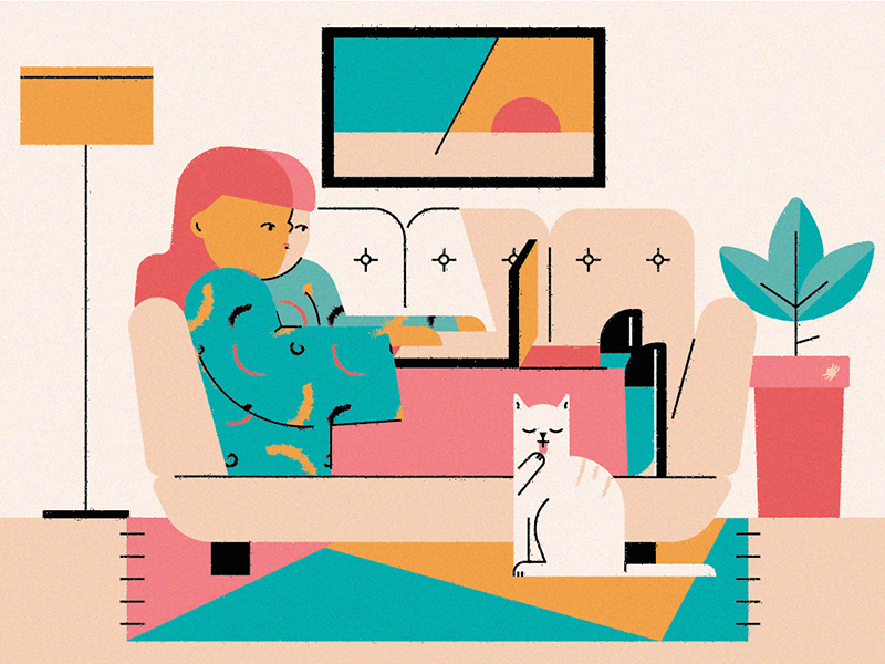 Home by Patricia Mafra on Dribbble