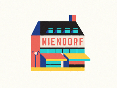 Niendorf city filter hamburg home illustration market neighborhood niendorf snapchat vector