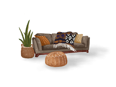 Furniture illustration book illustration design furniture house house illustration illustration