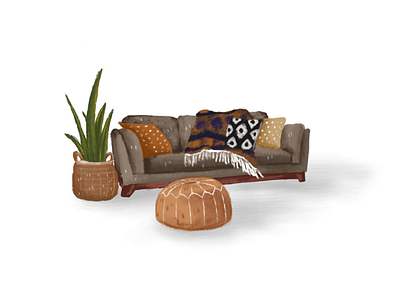 Furniture illustration