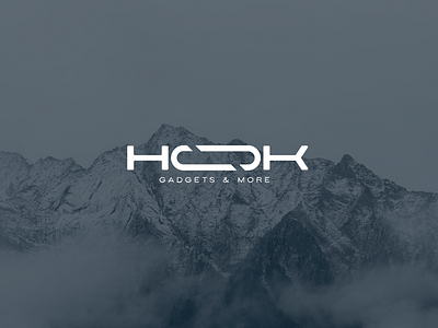 HOOK adventure branding design gadget logo minimal typography vector