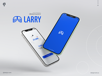 Larry Mobile App | UX/UI Design app design minimal ui ux