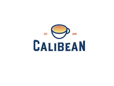 calibean branding california coffeeshop creative design illustration logo sun vector