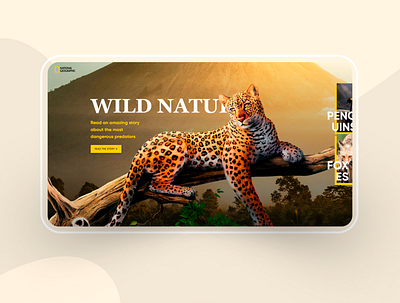 Tilda Publishing — National Geographic branding design minimal tilda ui web website