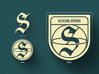 Scream.Vision Crest Design