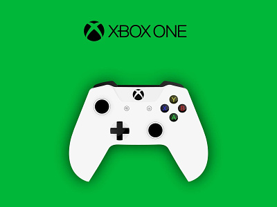 Xbox One Controller controller game green play vector xbox xbox one xboxone