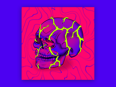 calavera art design illustration procreate skull skull art vector