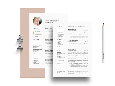 Clean Resume Template With Photo clean resume curriculum vitae cv resume cv resume template download resume modern resume pages template photo resume resume resume clean resume cv resume design resume template resume with photo resume word