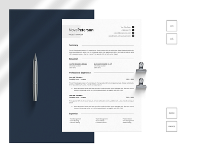 Minimal Resume Template