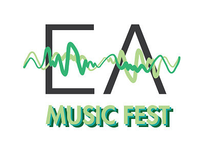 Music Fest Logo branding event fest festival identity logo music sound waves