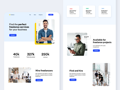 Freelances Landing page