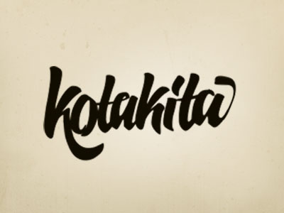 Kotakita logo typography