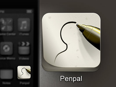 penpal app app icon interface