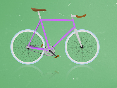 Pedal adobe illustrator bicycle bike daniel jönsson fixie hyper island illustration karlskrona mgd13kna