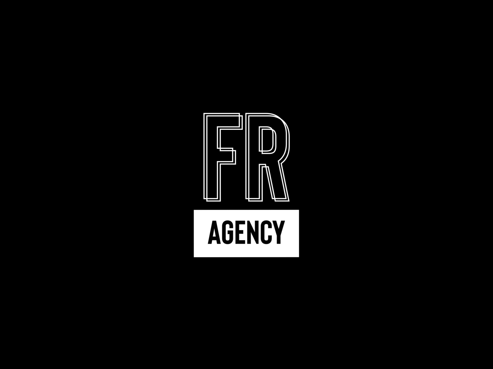 Friends Recommend Agency logo animation