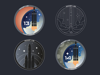 Rocket lab patches competition