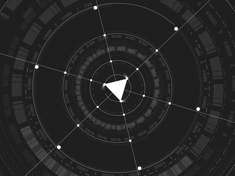 Sys 2d after effects animation circle loop motion system