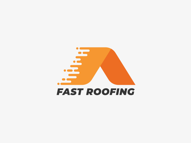 Logo design and animation for Lottie animation design logo orange roof