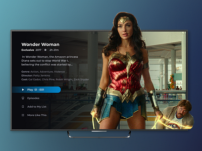 Android TV Detail page