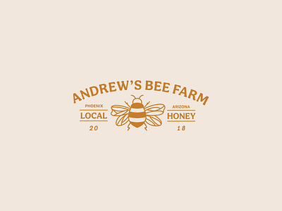 Honey Company Logo arizona bee branding design honey honeybee illustrator local logo logodesign rebrand vector