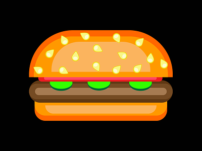 Burger vector art