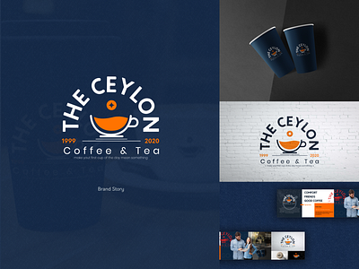 The Ceylon coffee shop re brand