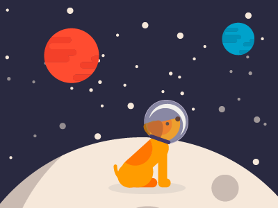 lost in space designing illustration space vector