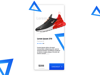 Shoe store mockup