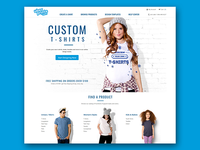 T-Shirt Printing Website