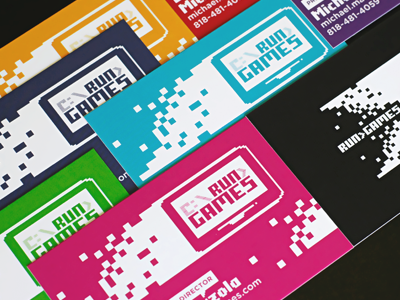 Run Games Biz Cards