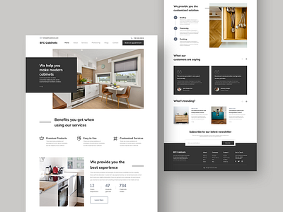 BFC Cabinets | Website Design