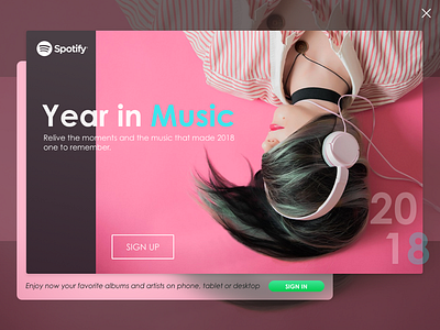 Daily UI challenge #003 --> Landing Page