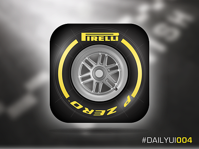 Daily UI challenge #005 --> Icon App 004 app dailyui icon icondesign pirelli ui visual