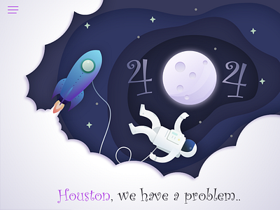 Daily UI challenge #008 --> 404 Page