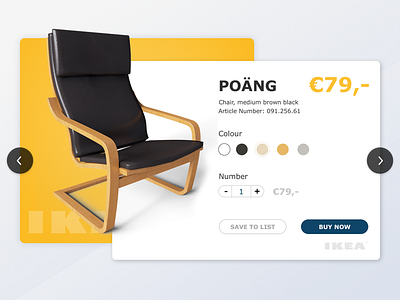 Daily UI challenge #012 --> E Commerce Shop  Single Item