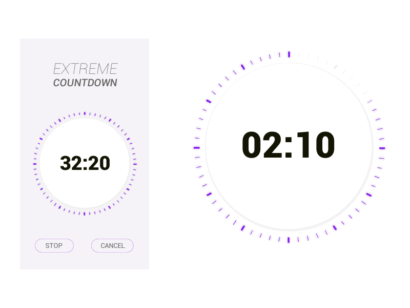 Daily UI 014 - Countdown Timer 014 app countdown dailyui nb8 timer ui ux