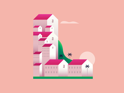 36daysoftype_l 36 36daysoftype 36daysoftype07 36daysoftype2020 36daysoftypel @36daysoftype design houses illustration l locality