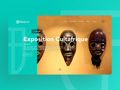 Marseille Website design product design ui ux website design