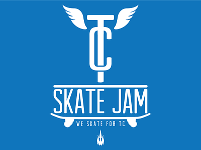 TC Skate Jam 2016 logo skateboard tc waterboyz