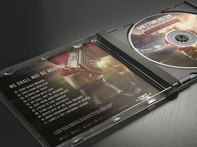 Ghettoblaster United CD inlay & cd print