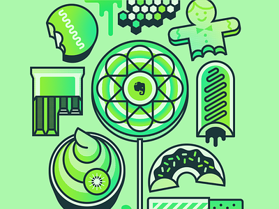 Evernote Android Shirt 2015 android candy cupcake donut eclair evernote hostess ice cream shirt snacks t shirt