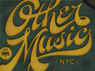 Other Music NYC by Austin Petito on Dribbble