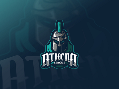 Athena League athena badge badgelogo esport esportlogo greece logo spartan streamer twitch