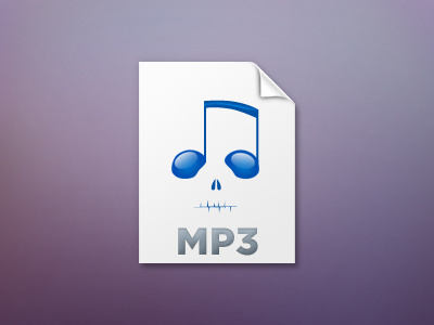 Hacked Music File Icon hack icon itunes music