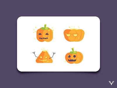 Jack O Lantern character cute cute art cute illustration design flat ghost halloween halloween party illustration jack o lantern minimal pumpkin scary vector